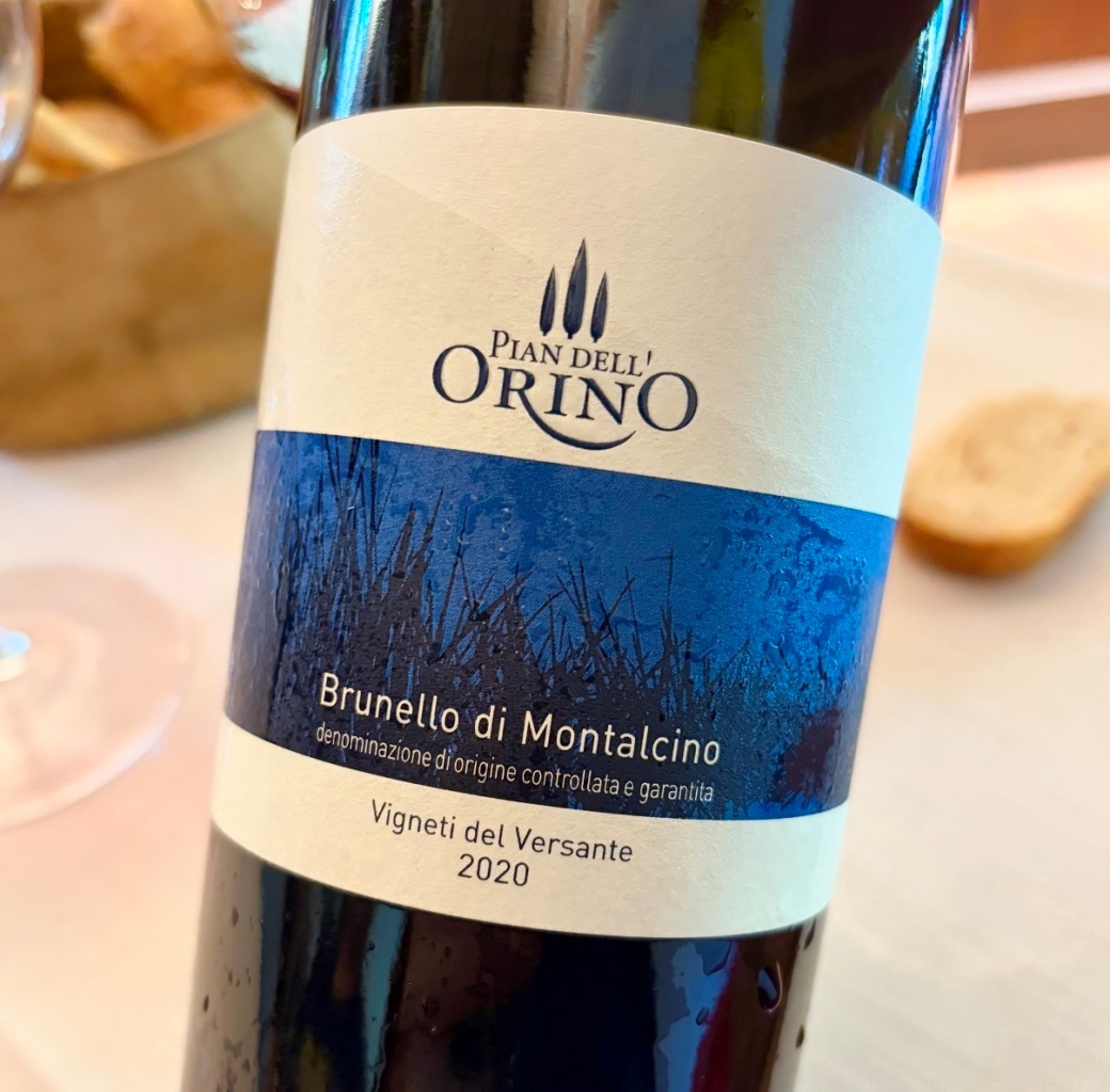 Pian dell'Orino e il Brunello di Montalcino 2020 Vigneti del Versante
