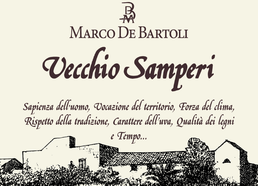 Vecchio Samperi di Marco De Bartoli, il mito