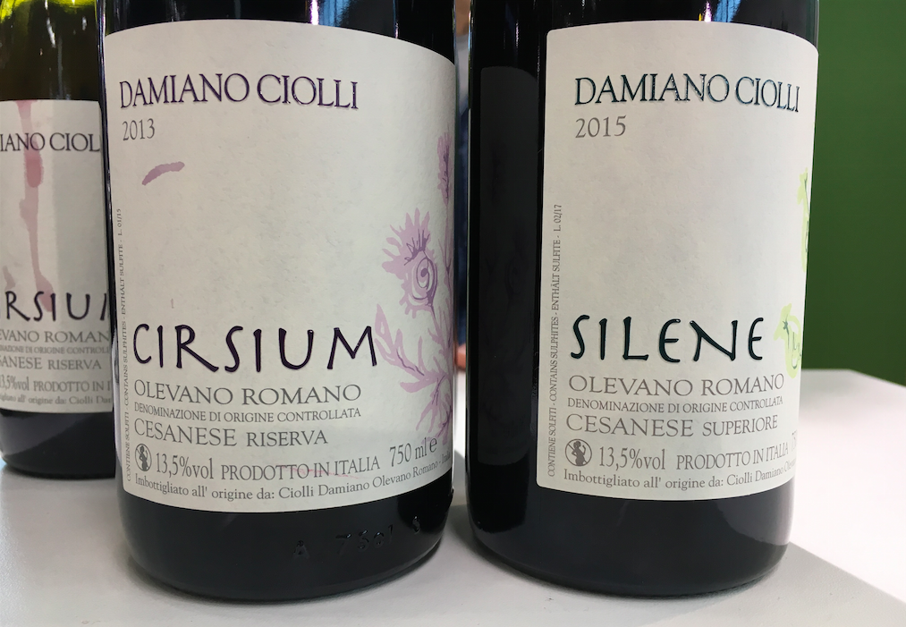 Il talento di Damiano Ciolli per il Cesanese di Olevano Romano: Silene 2015 parla chiaro