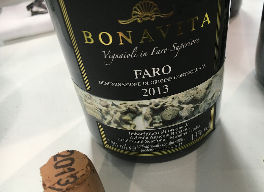 Signori ma avete assaggiato il Faro 2013 di Giovanni Scarfone? Una roba senza senso