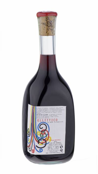 Ellittico (bottiglia in vetro soffiato)