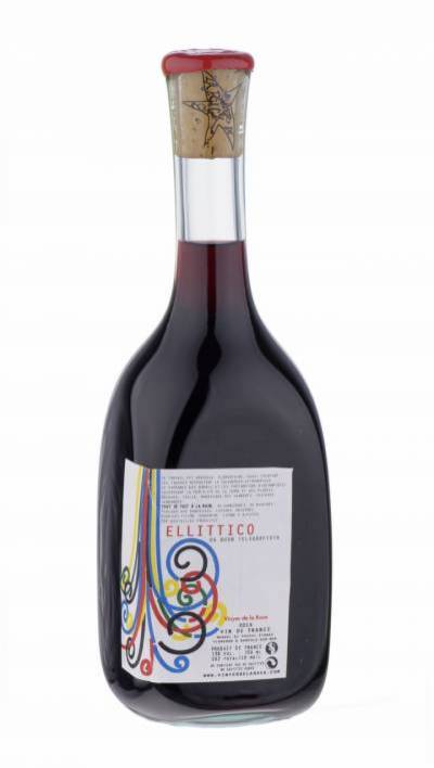 Ellittico bott. in vetro soffiato